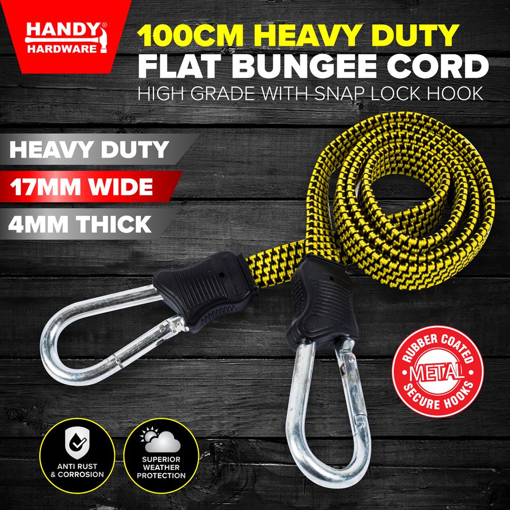 Flat Bungee Cord Strap - Heavy Duty - Dollars and Sense