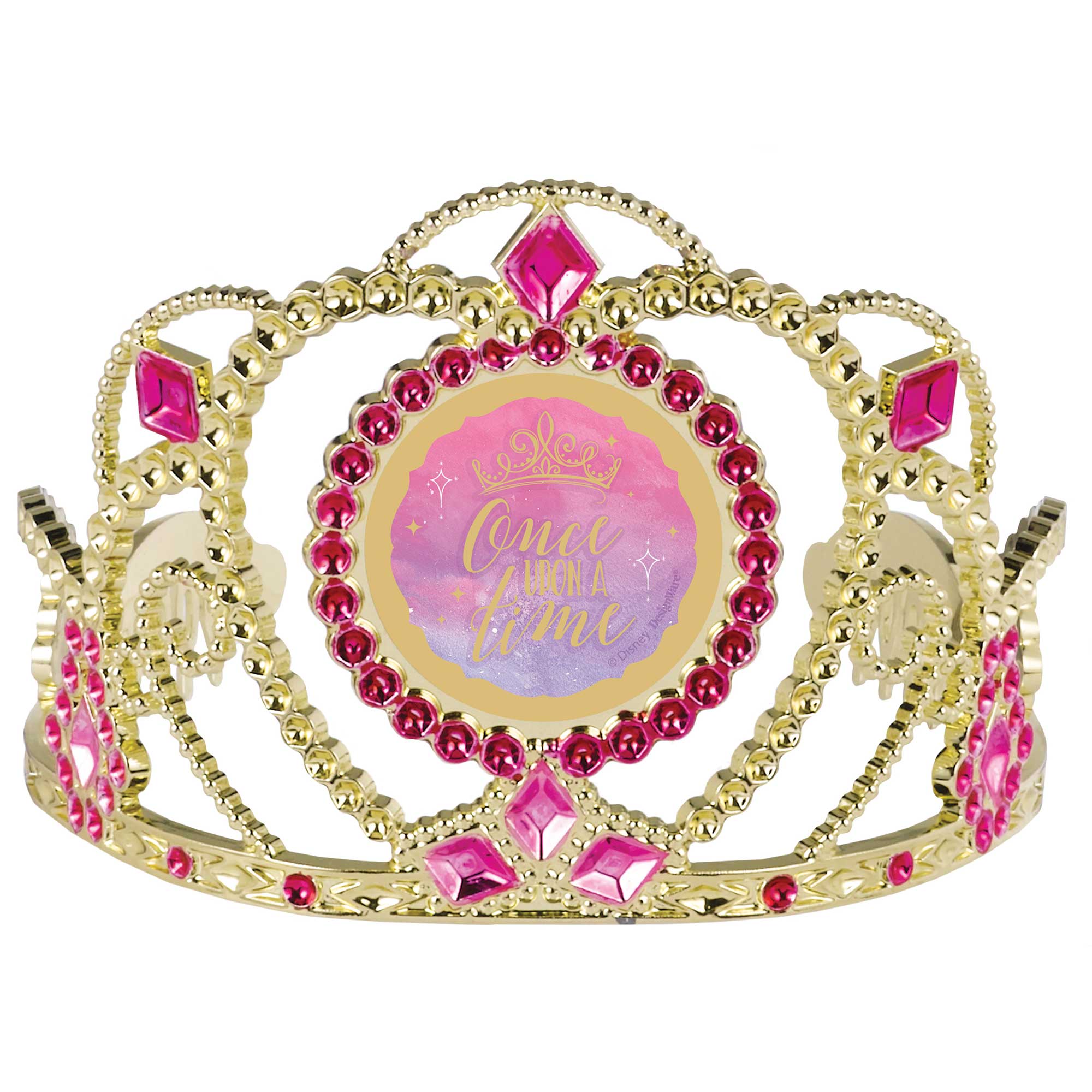 Disney Princess Once Upon A Time Electroplated Tiara Plastic - 8x11cm Default Title