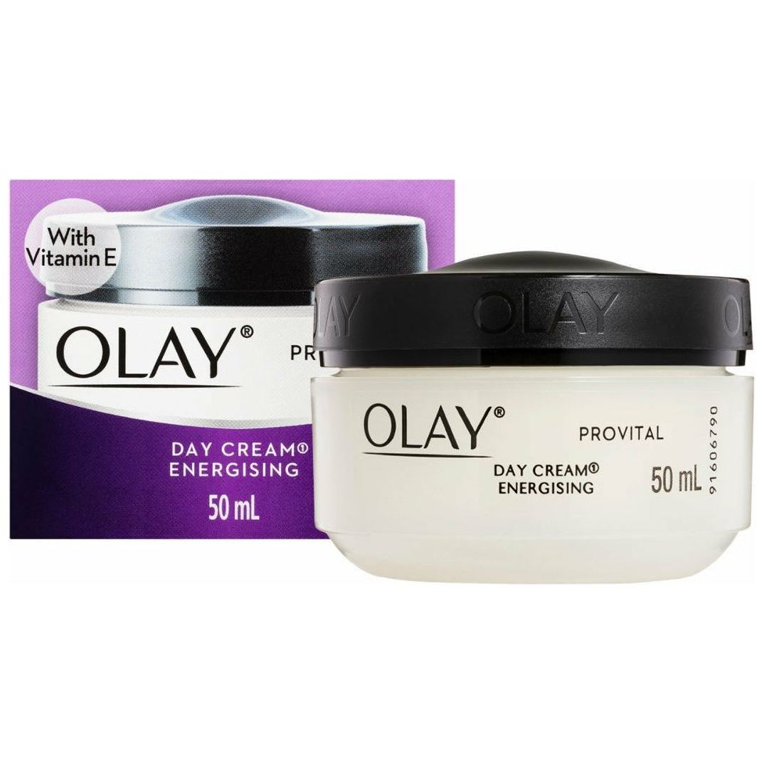 Olay Provital Day Cream Energising With Vitamin E 50ml - Dollars and Sense