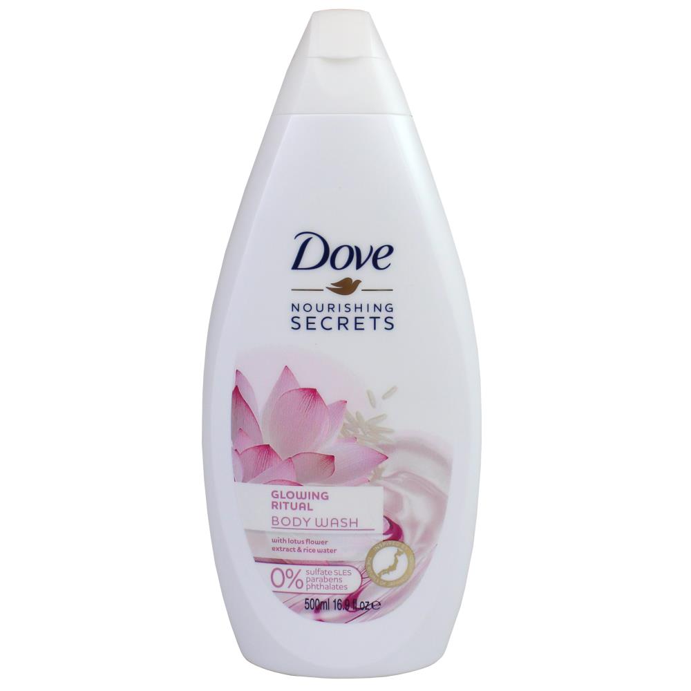 Dove Body Wash Glowing Ritual with Lotus Flower Extract and Rice Water - 500ml 1 Piece - Dollars and Sense