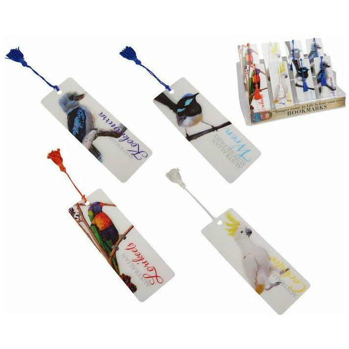 3D Australian Bird Bookmark - 15cm 1 Piece Assorted - Dollars and Sense