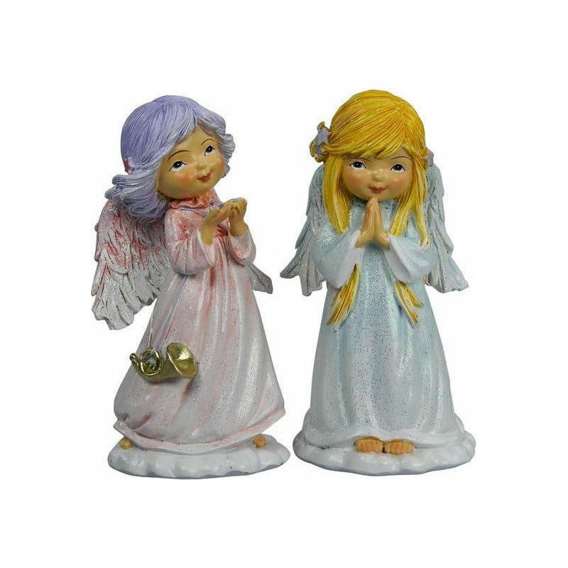 Standing Glittery Angel Girl - 12cm 1 Piece Assorted - Dollars and Sense