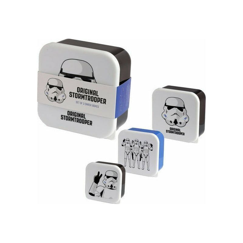 The Original Star Wars Stormtrooper Snack Boxes - Set of 3 - Dollars and Sense