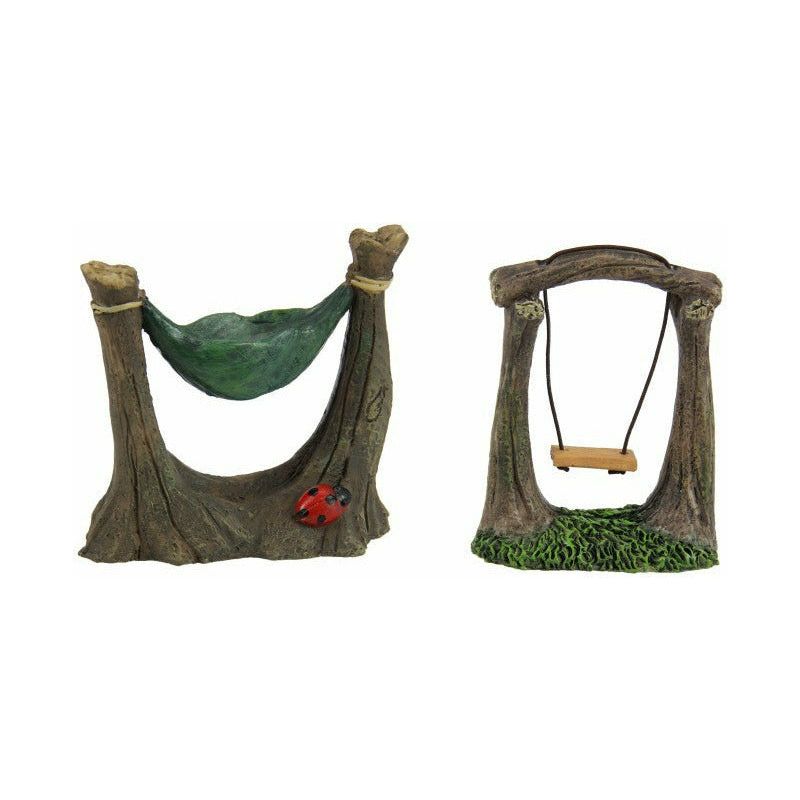 Fairy Garden Hammock or Swing - 8cm 1 Piece Assorted - Dollars and Sense