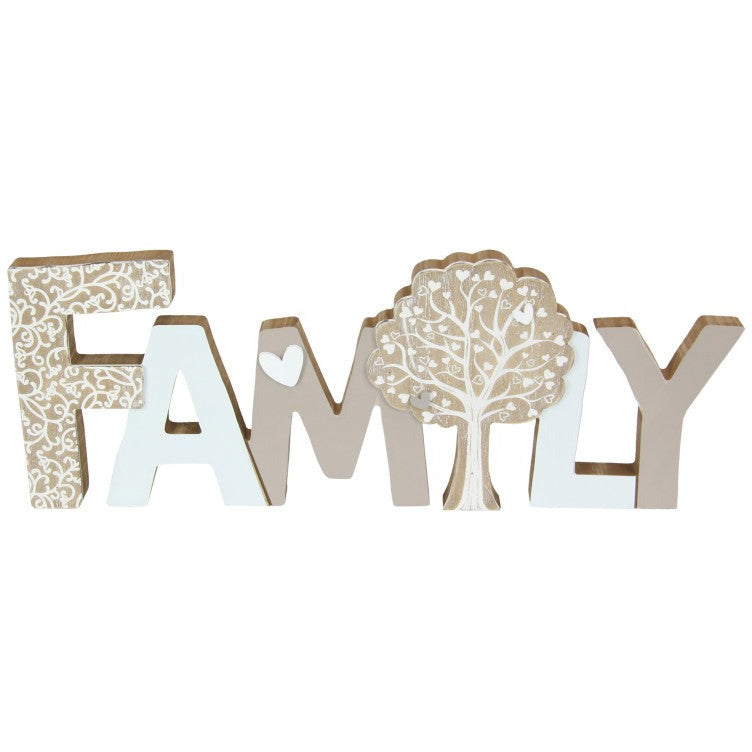 Standing or Hanging Family Plaque - Dollars and Sense