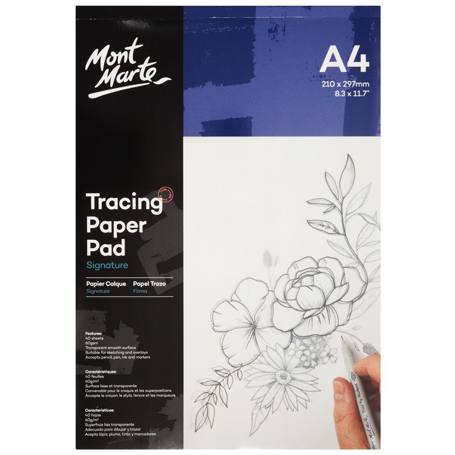 Mont Marte Tracing Paper Pad - Dollars and Sense