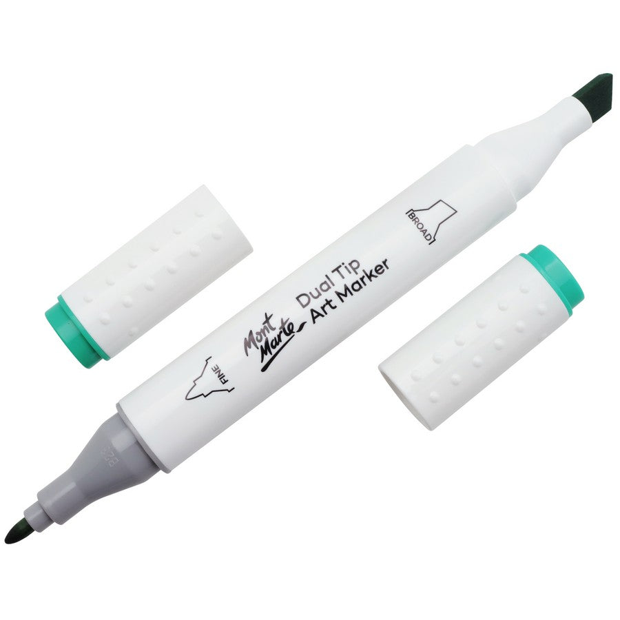 Mont Marte Dual Tip Alcohol Art Marker - Emerald Green 55 - Dollars and Sense