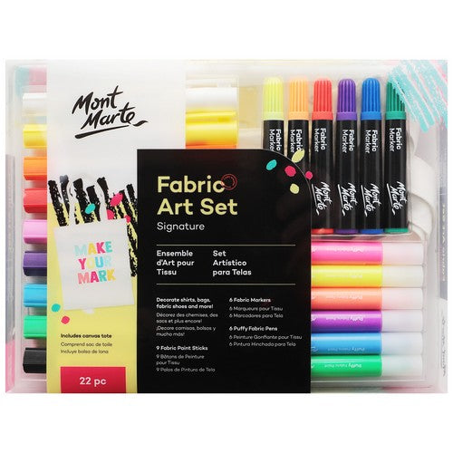 Mont Marte Fabric Art Set Signature - Dollars and Sense