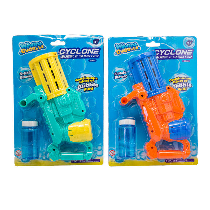 Cyclone Bubble Blaster Gattling Gun - Dollars and Sense