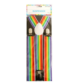 Party Suspenders Carnival - 1 Pair - Dollars and Sense