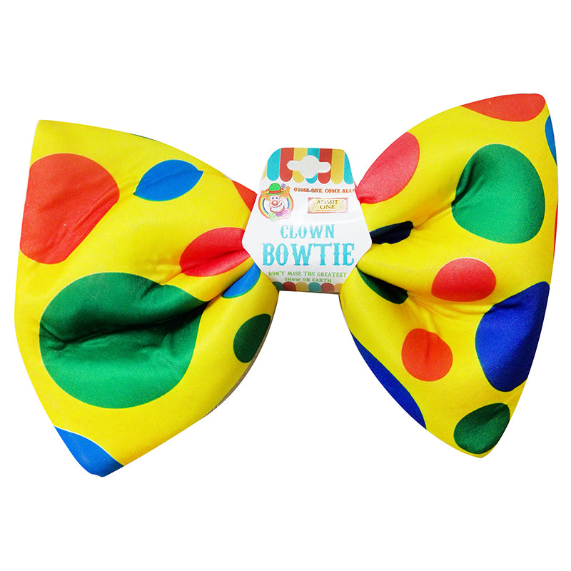 Jumbo Clown Bow Tie - 1 Piece - Dollars and Sense