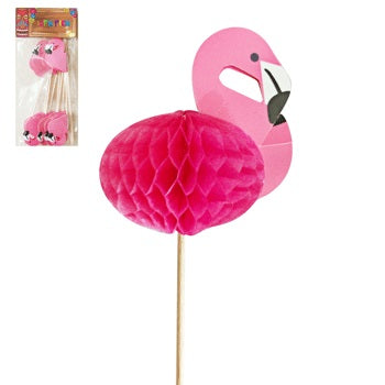 Flamingo Pick - 12 Pack 1 Piece - Dollars and Sense