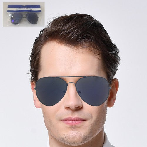 Aviator Glasses Blue - 1 Pair - Dollars and Sense