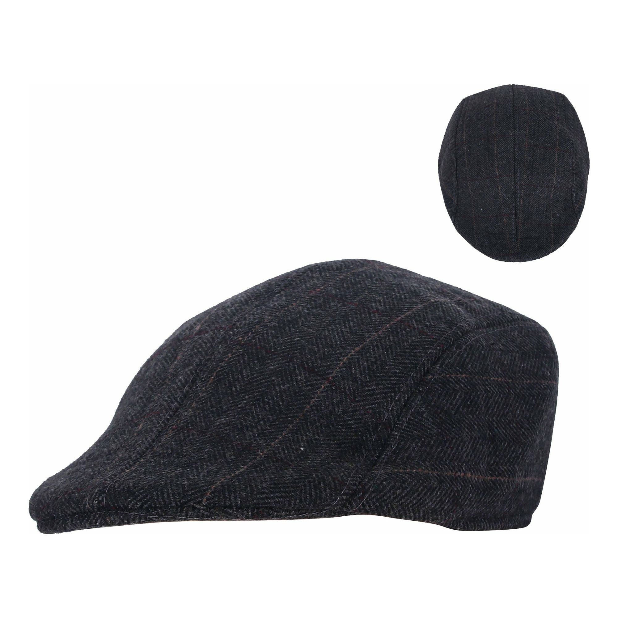 Newsboy Cap Grey - 1 Piece - Dollars and Sense