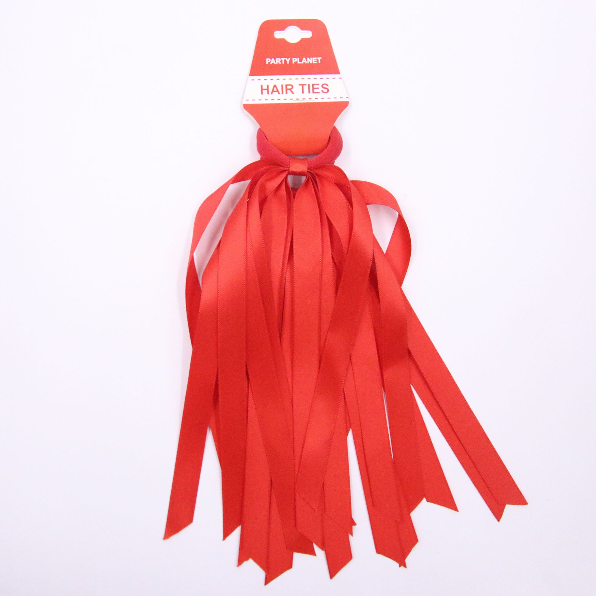 Tassel Hair Ties Red - Dollars and Sense